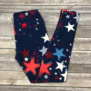 LuLaRoe Star 4th of July Leggings